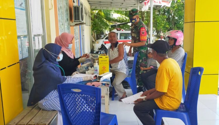 Kodim 1413/Buton mulai Giatkan Vaksinasi Booster di Kabupaten Bombana