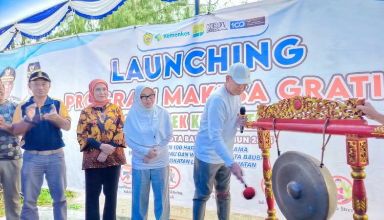 Wali Kota Launching Program Makesa Gratis