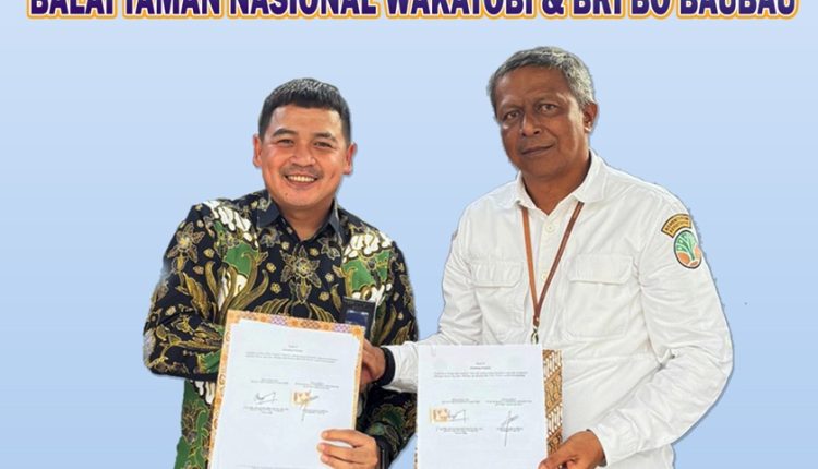 BRI Baubau Dukung Layanan Perbankan di Balai Taman Nasional Wakatobi”