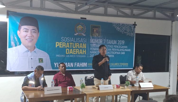 Yusman Fahim Sosialisasikan Perda Nomor 7 Tahun 2019