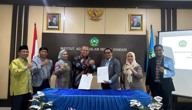Komitmen Hadirkan Universitas Negeri di Baubau,Pemkot Jalin Kerja Sama Dengan IAIN Kendari