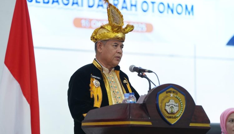 Paripurna HUT Kota Baubau, Yusran Fahim Paparkan Capaian Program Pembangunan