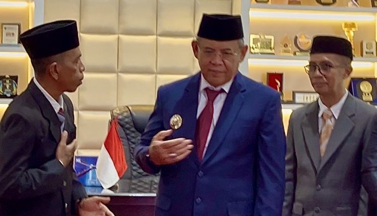 Walikota Baubau Lantik Direksi Perumda Polima