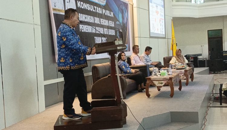 Wali Kota Baubau HYF Resmi Buka Konsultasi Publik Penyusunan RKPD 2027