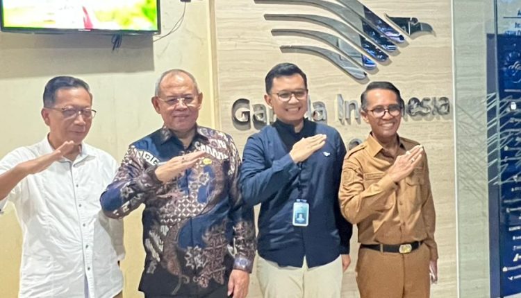 Wali Kota Baubau Jajaki Kerja Sama dengan Garuda Indonesia Group