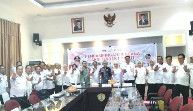 Wakil Wali Kota Baubau: Pemkot Tindak Lanjuti Hasil Survei Penilaian Integritas KPK
