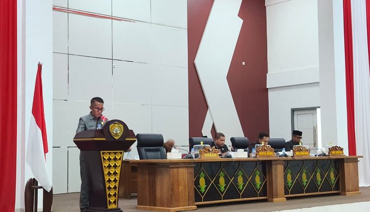 Wali Kota Sampaikan Jawaban atas Pandangan Umum Fraksi DPRD Terhadap Raperda Perubahan APBD 2026